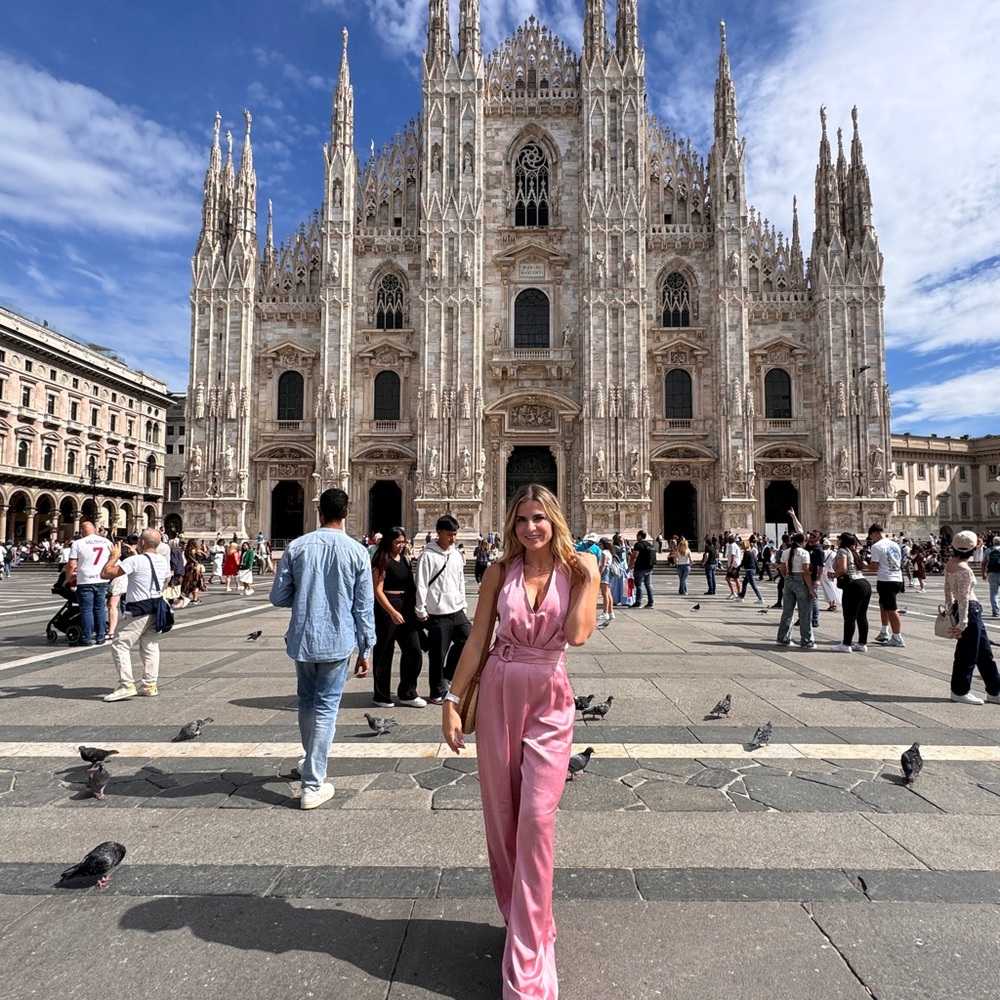 Pink Women's Jumpsuit